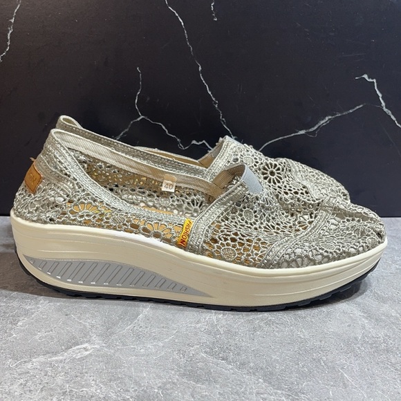 Fashion Slip On Grey Size 7m - Picture 5 of 9